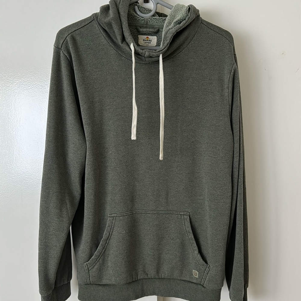 Marine Layer hoodie.